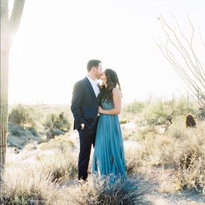 Vici sleeveless maxi dress.